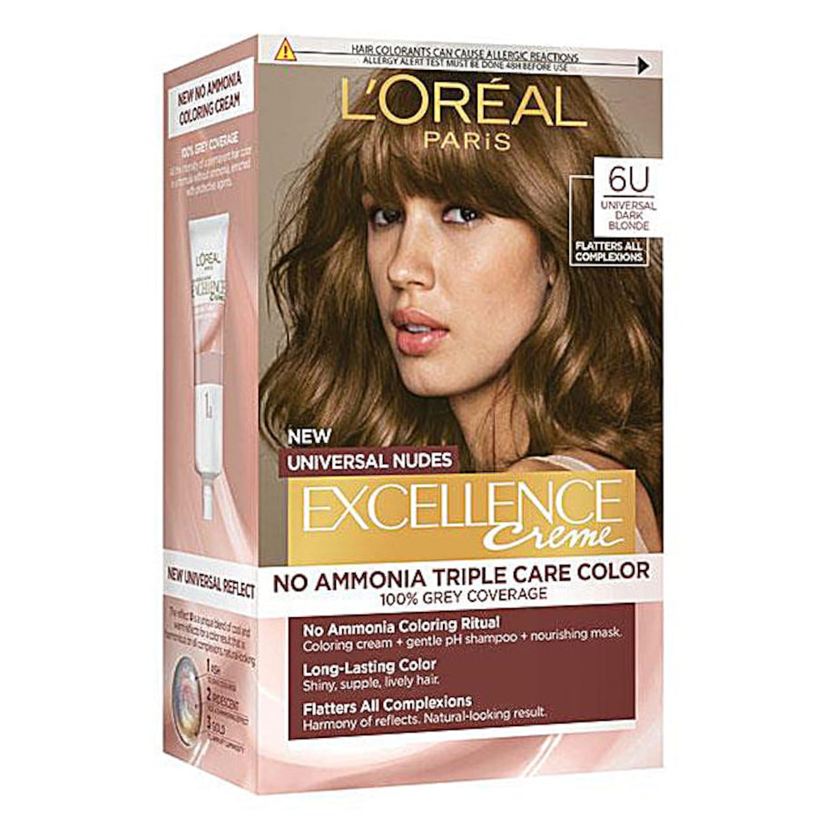 L'Oreal Excellence Creme Nude 6U Universal Dark Blonde