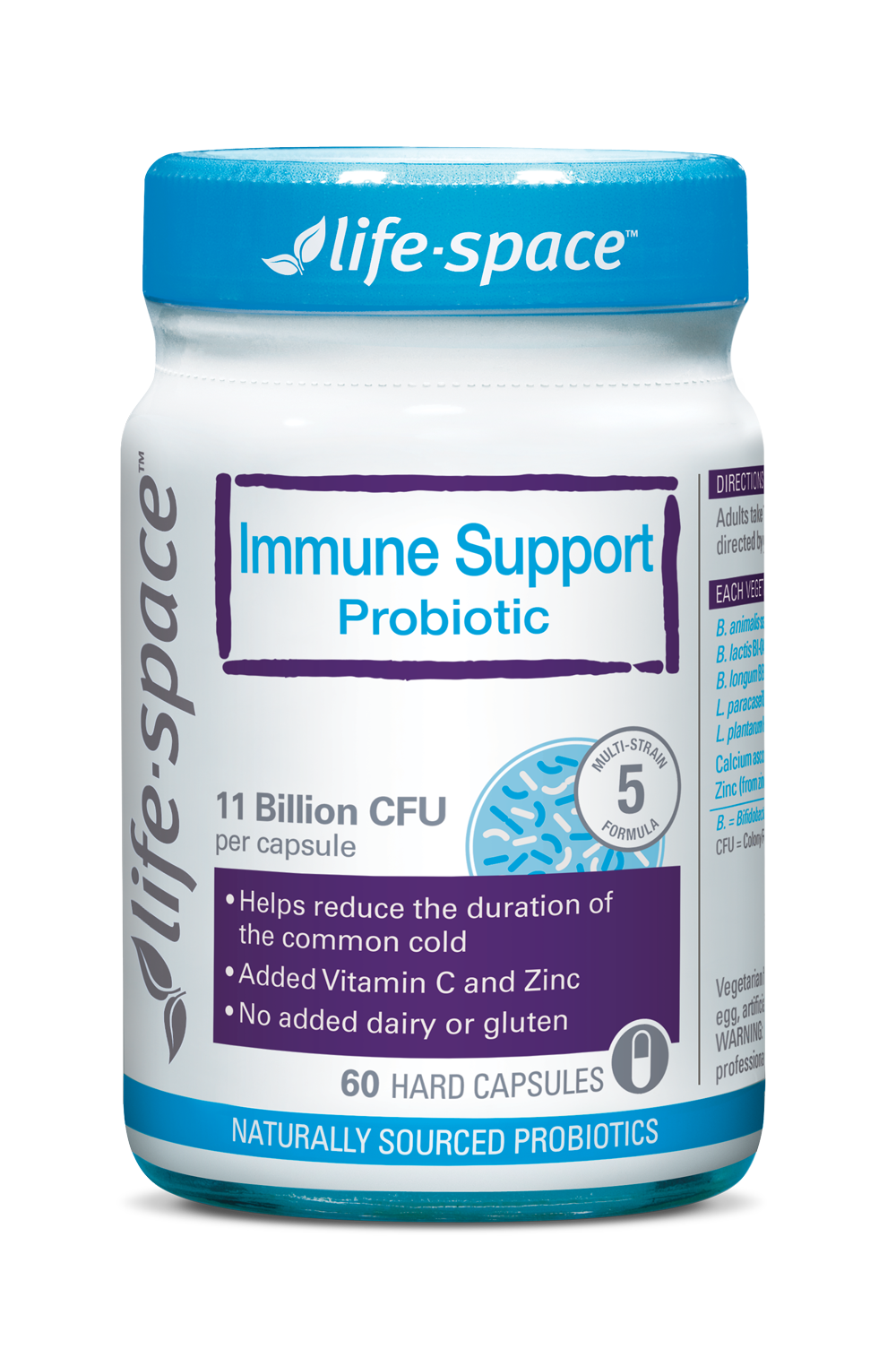 Life Space Immune Suppoert Probiotic 60 Capsules Australia