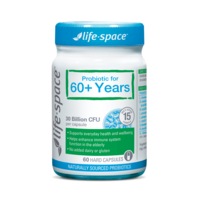 Life Space Probiotic For 60+ Years 60 Caps
