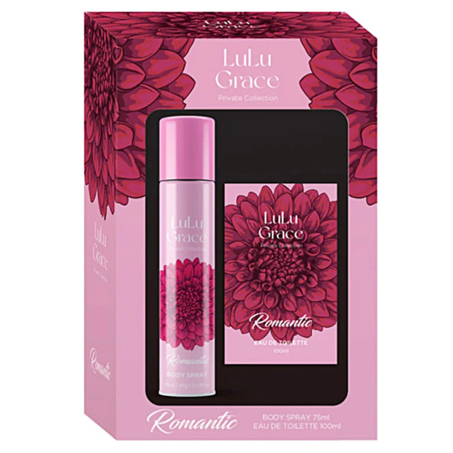 Lulu Grace Romantic 2 Piece Gift Set - 100ml EDT & 75ml Body