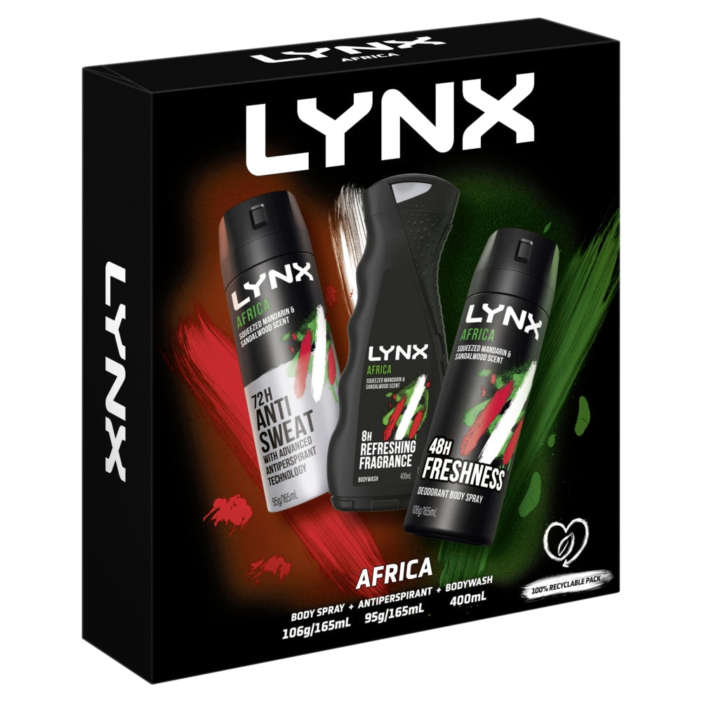 Lynx trio gift deals pack