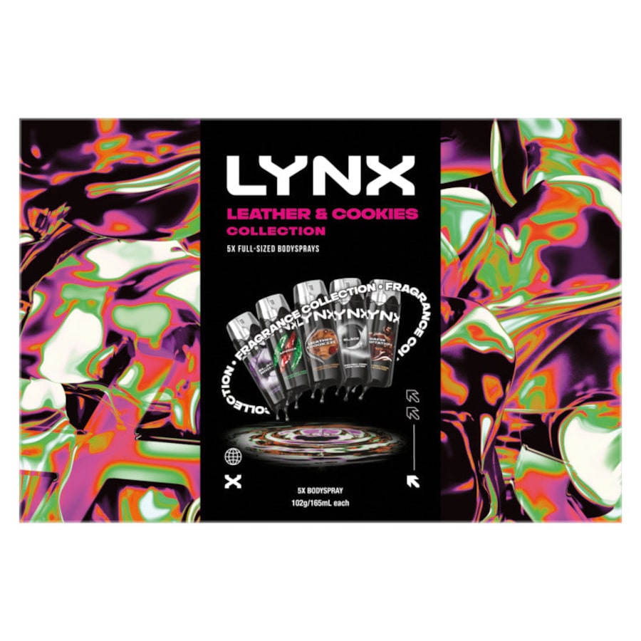 Lynx Leather & Cookies 5 Piece Gift Pack 2025
