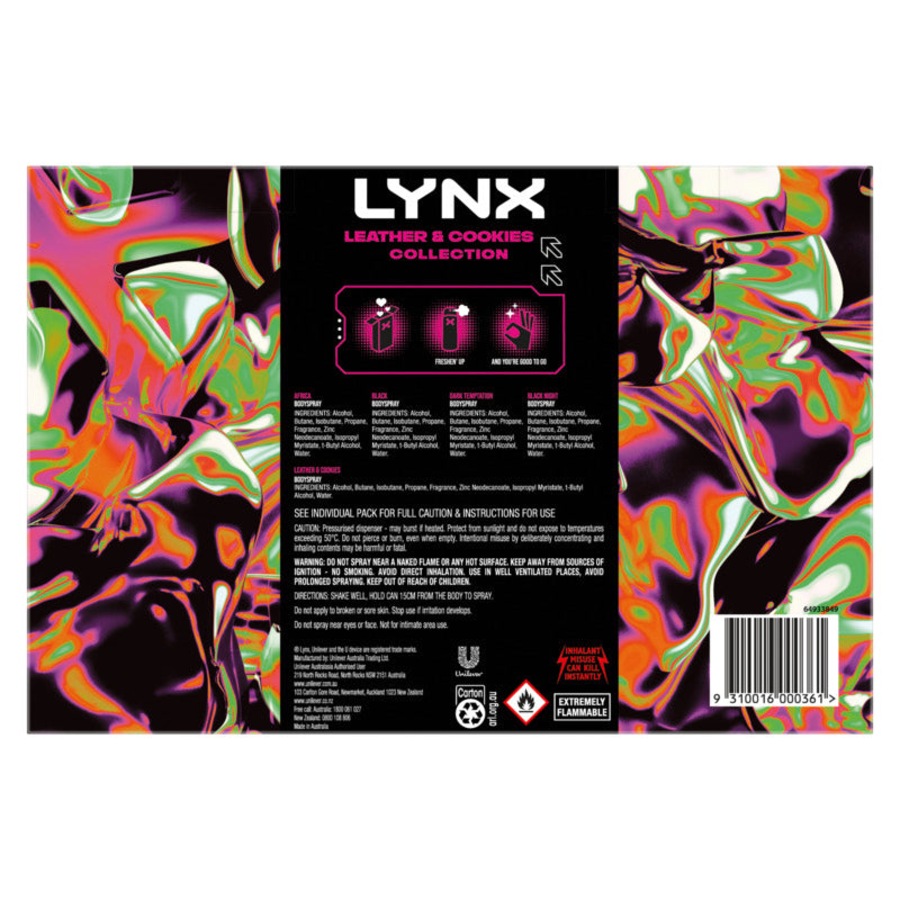 Lynx Leather & Cookies 5 Piece Gift Pack 2025