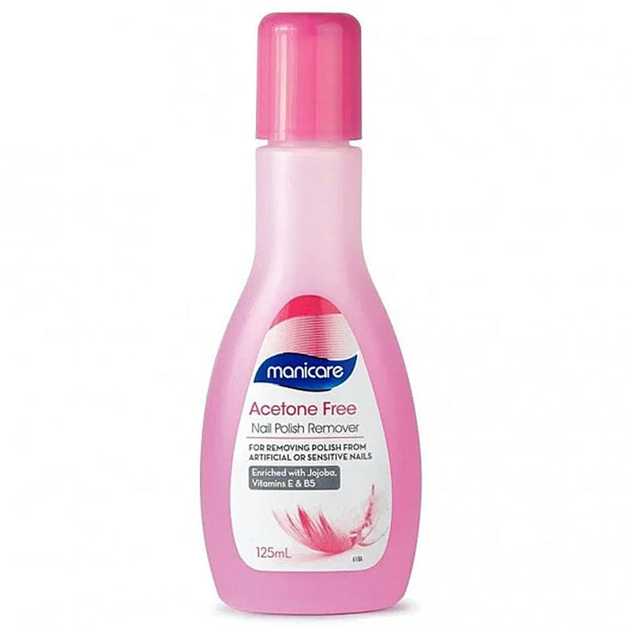 Manicare Acetone Free Nail Polish Remover 125ml