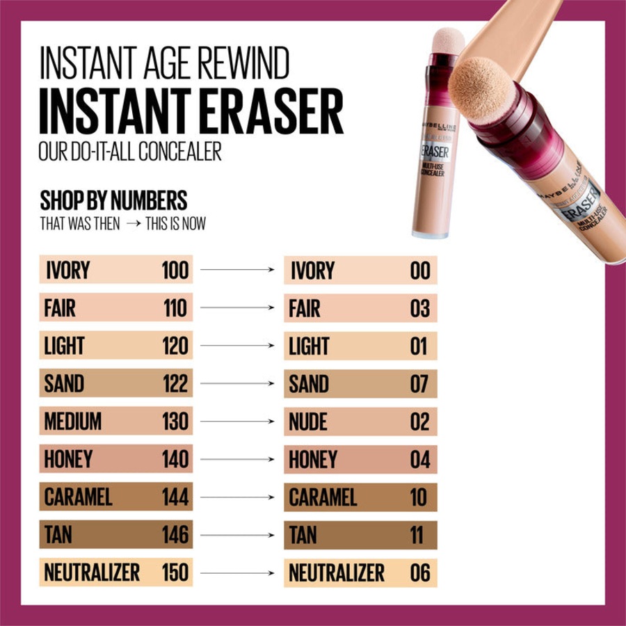 Maybelline Instant Age Rewind Eraser Multi-Use Concealer - 07 Sand