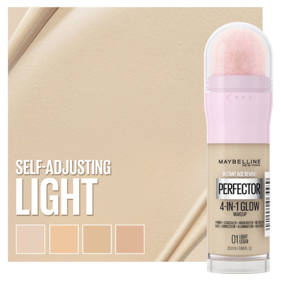 Maybelline Instant Perfector 4-In-1 Glow Foundation Makeup - 01 Light