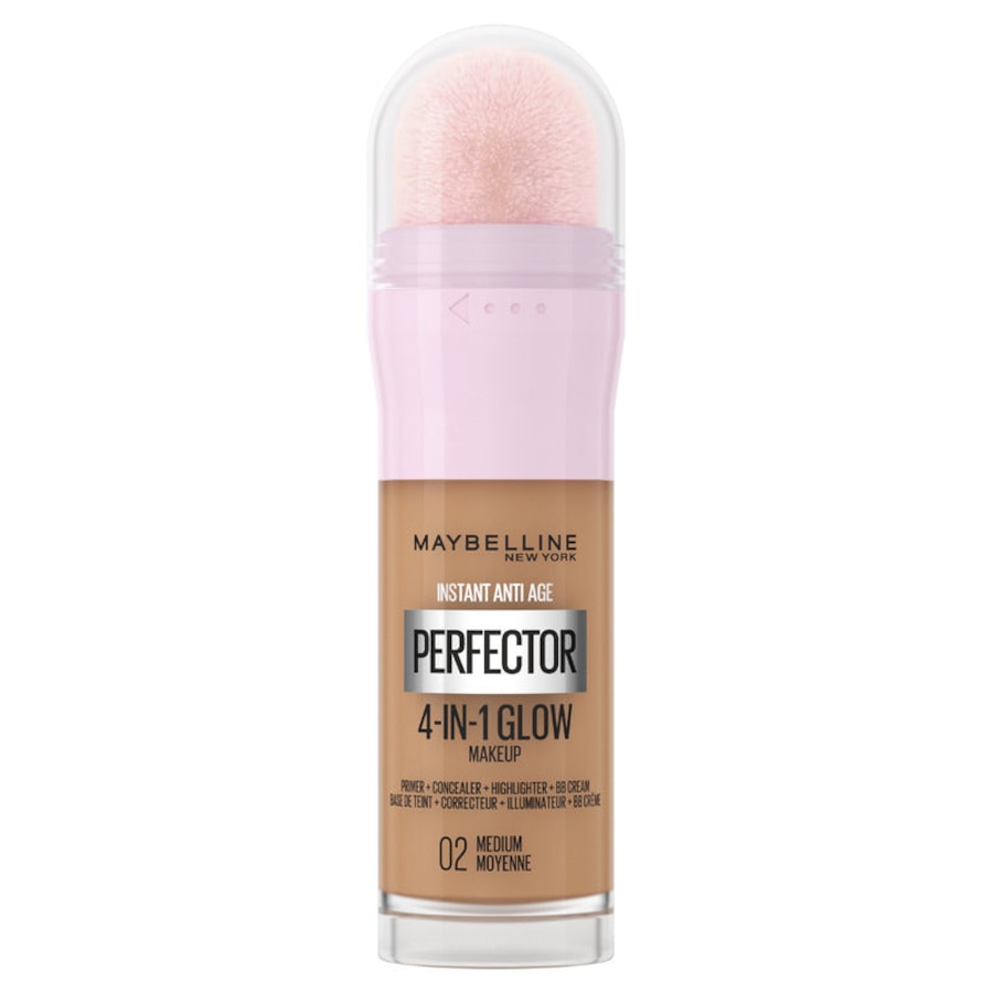 Maybelline Instant Perfector 4-In-1 Glow Foundation Makeup - 02 Medium