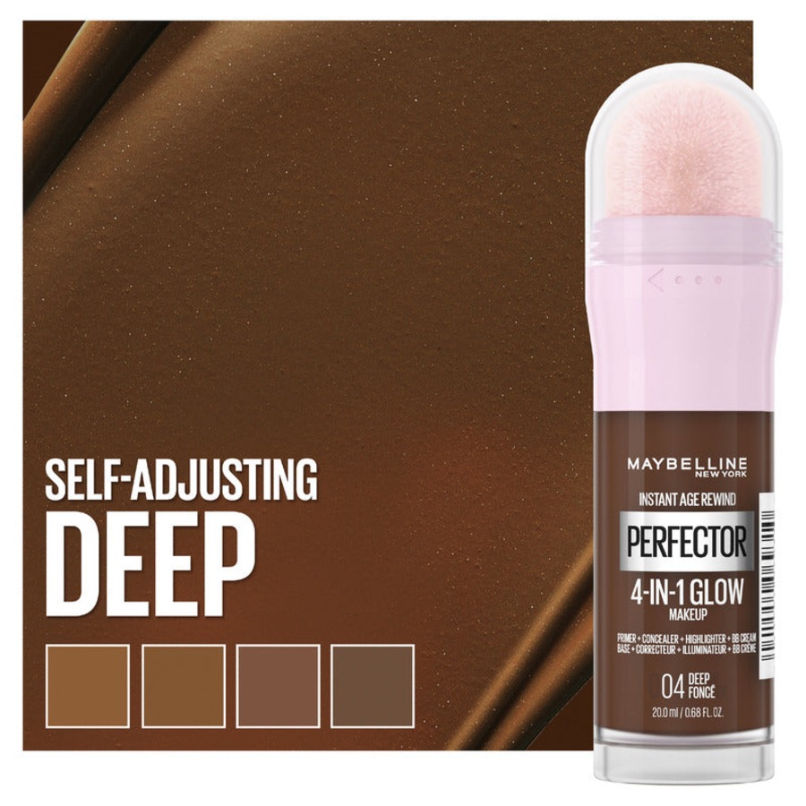 Maybelline Instant Perfector 4-In-1 Glow Foundation Makeup - 04 Deep