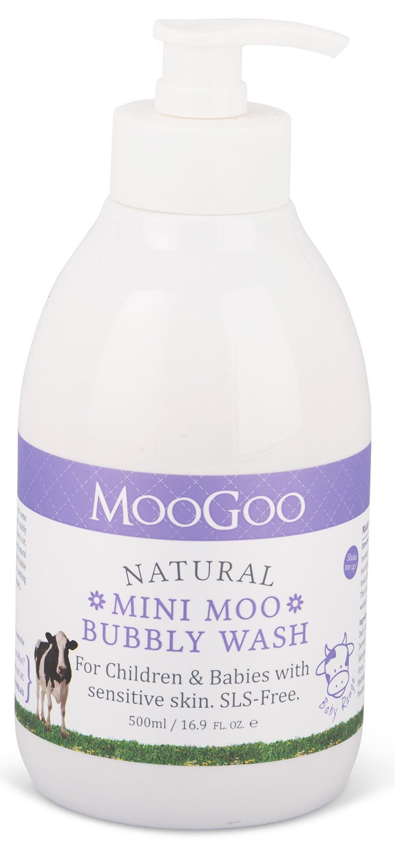 Moogoo Natural Mini Moo Bubbly Wash 500ml