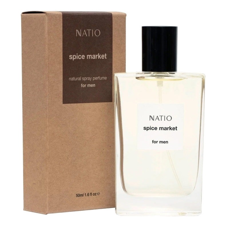 Buy Natio Spice Market Men Natural Perfume 50ml MyDeal