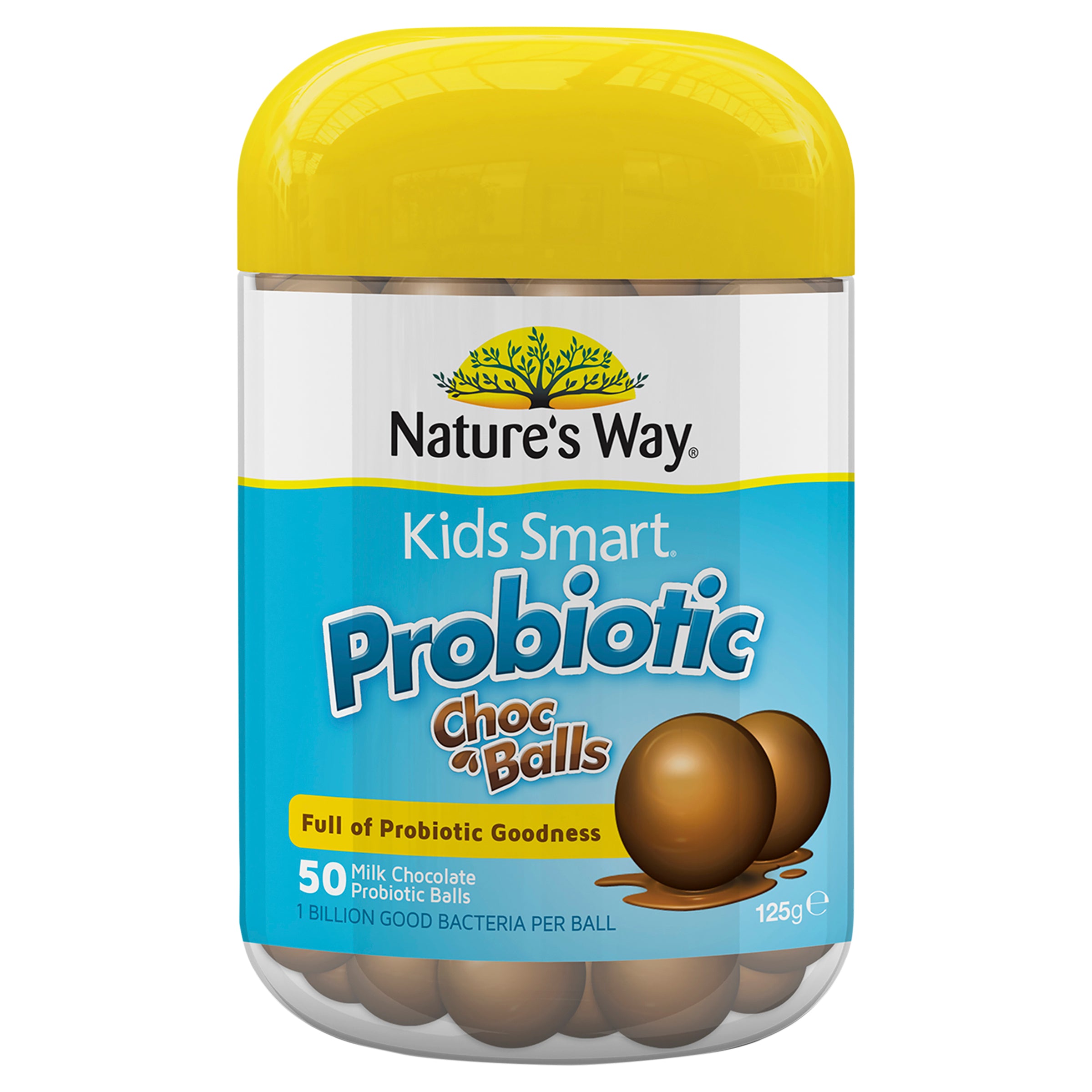 Natures Way Kids Smart Probiotic Choc Balls 50'S Australia