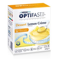 Optifast VLCD Lemon Creme Dessert 8 Pack 53g Sachets