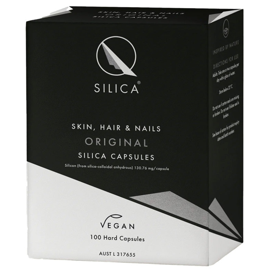 Qsilica Skin, Hair & Nails Original Silica 100 Capsules