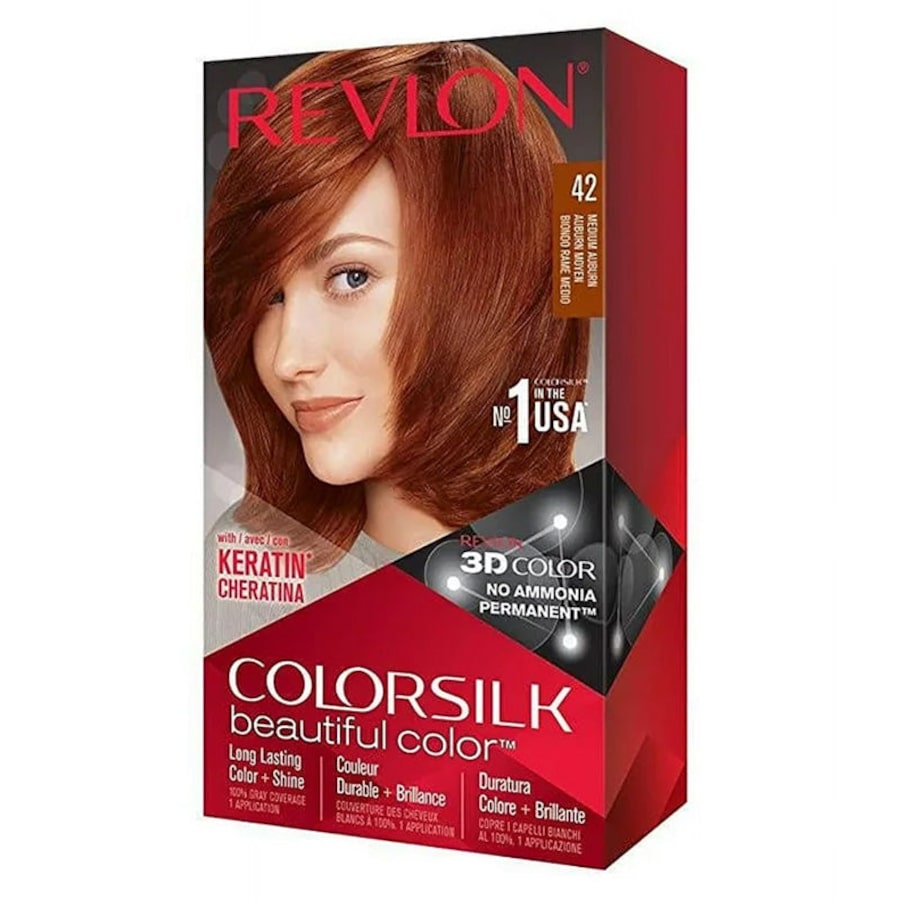 Revlon ColorSilk Beautiful Color - 42 Medium Auburn
