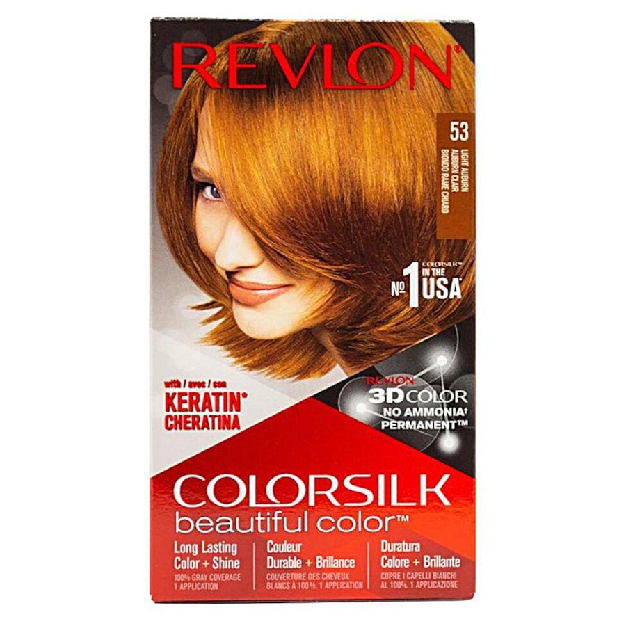 Revlon ColorSilk Beautiful Color - 53 Light Auburn