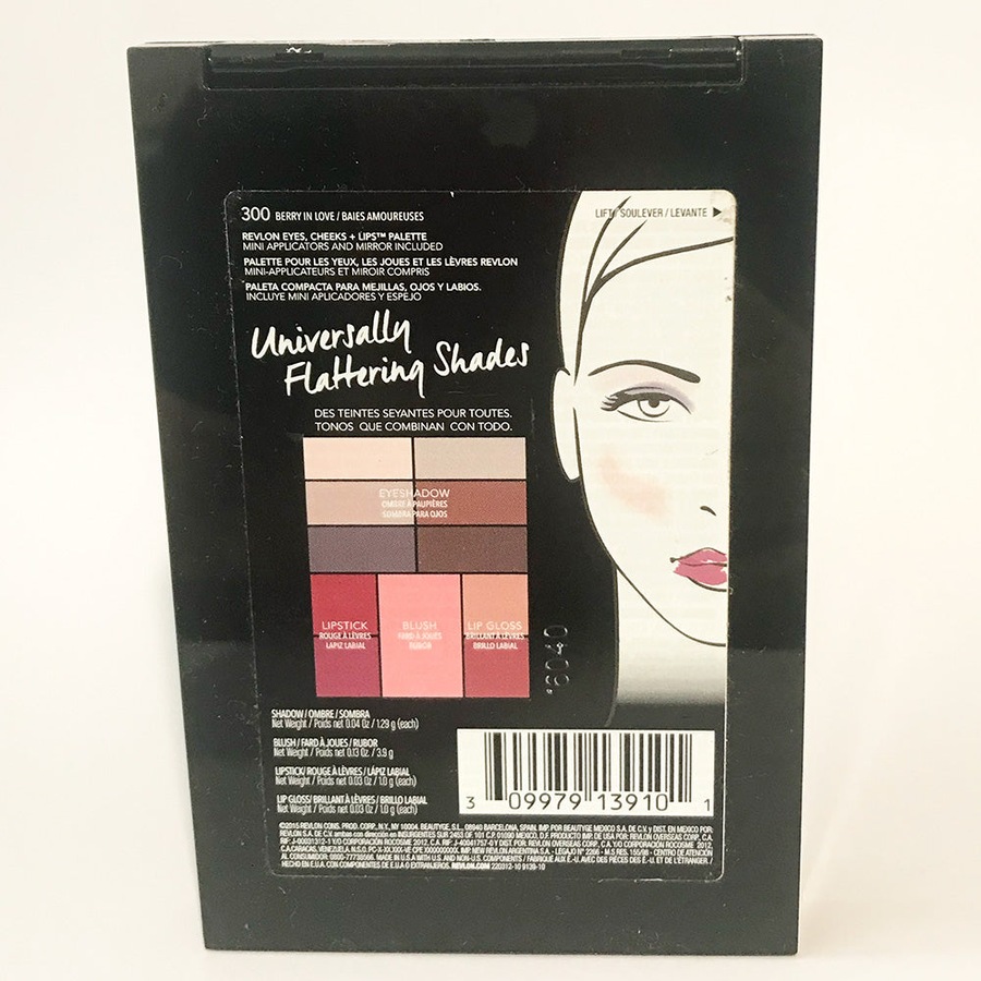 Revlon Eyes, Cheeks + Lips Palette - 300 Berry In Love
