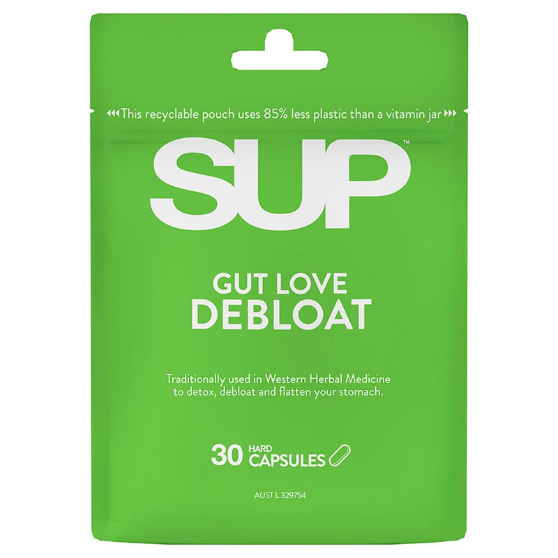 SUP Gut Love Debloat 30 Capsules Australia