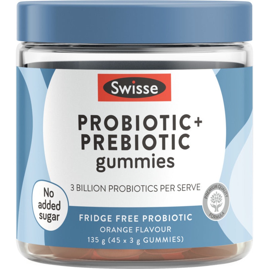 Swisse Probiotic & Prebiotic Gummies 45 Pack