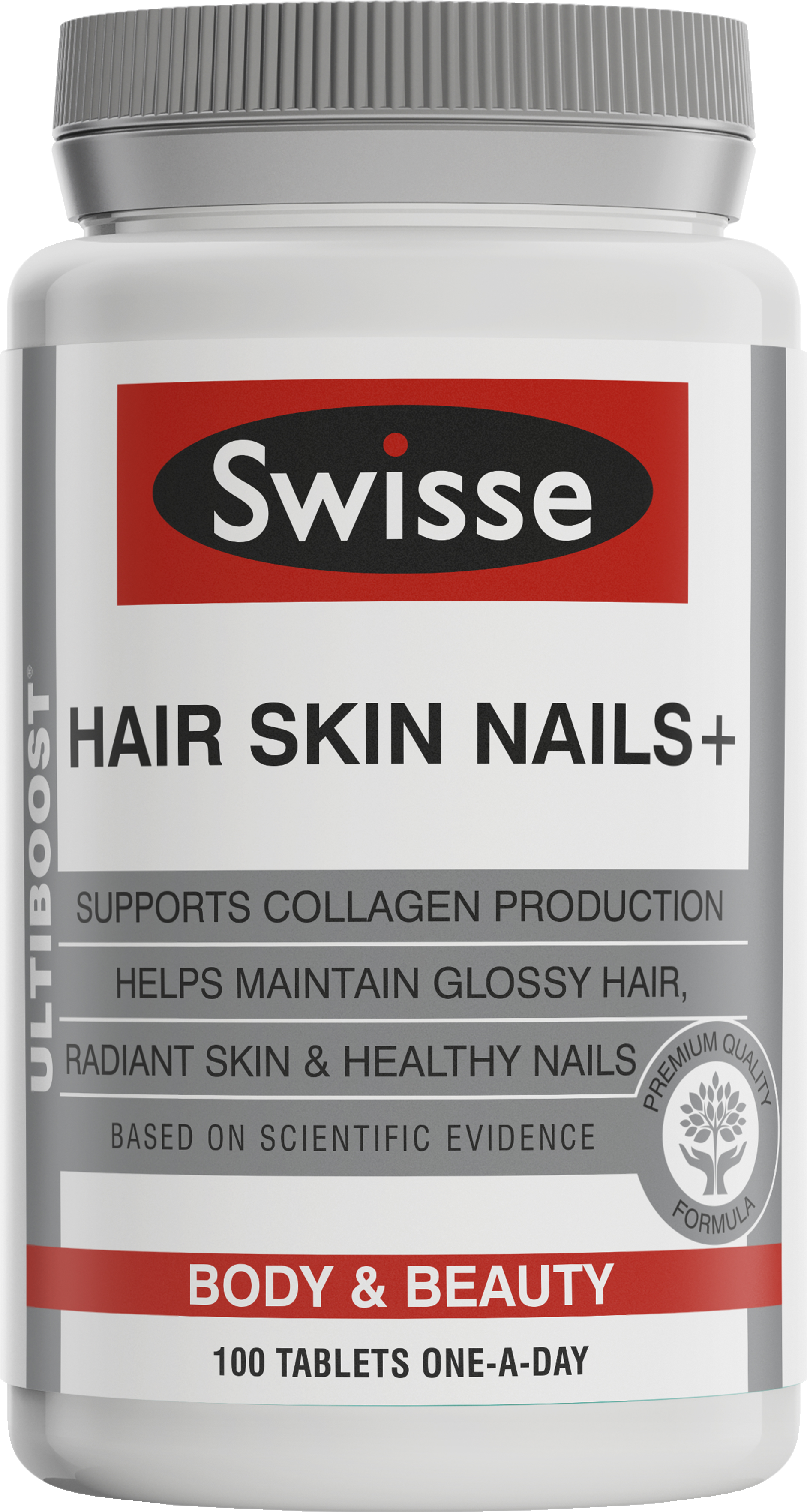 Swisse Ultiboost Hair Skin Nail 100 Tabs Australia