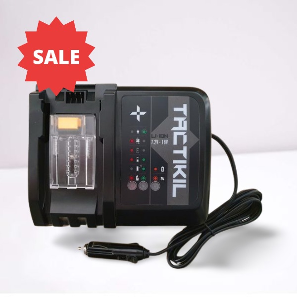 Makita Car Charger 12V  24V for 18V Li Ion Cordless Battery