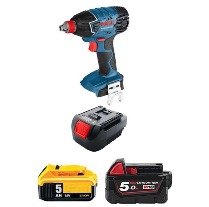 Battery Converter Adapter to run Bosch Blue 18V Tools on Milwaukee M18 or