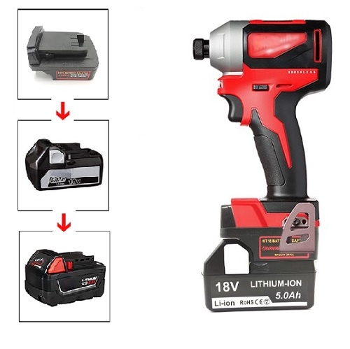 Hikoki / Hitachi Battery Adapter to Milwaukee M18 18V Tool Australia