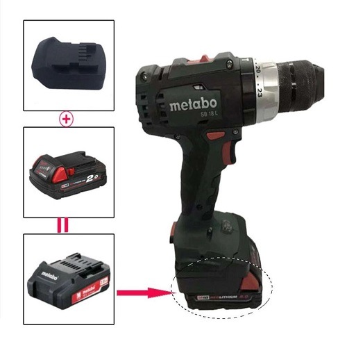 Milwaukee Battery Adapter to Metabo 18V Tool Australia