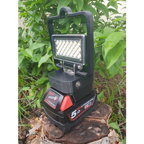 Milwaukee LED Cordless Jobsite Work Light with USB to suit 18V Battery 