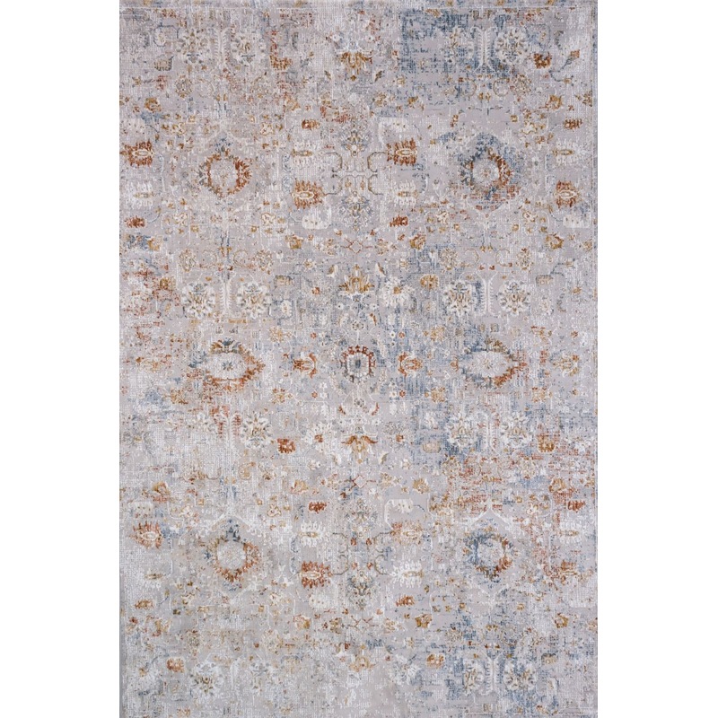 Buy Rieka Ls284D Light Gray Modern Area Rug MyDeal