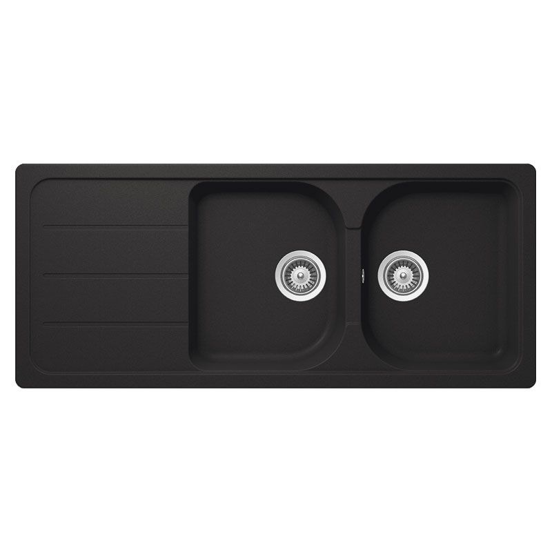 Buy Abey FD200B Schock Formhaus Onyx Double Bowl Sink In Stock MyDeal