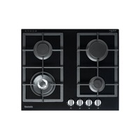 Baumatic BSGH64 Studio Solari 60cm Italian Made Gas on Glass Cooktop