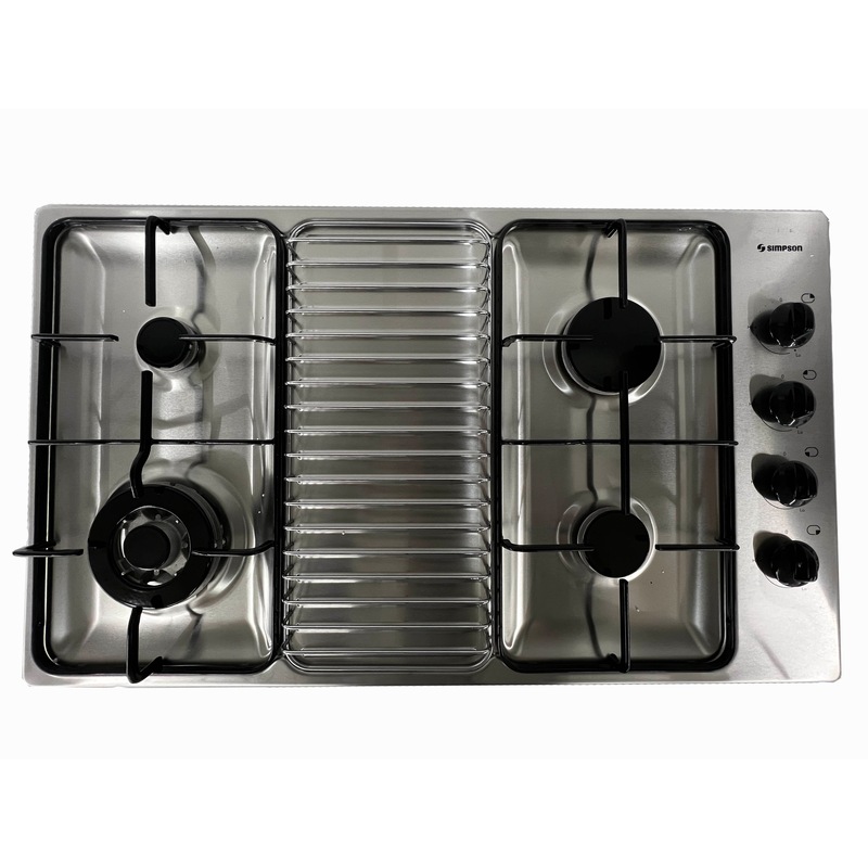 Buy Simpson 72F953SNG 90cm Gas Cooktop Built in Australia MyDeal