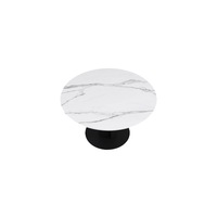 Jessie Ceramic Top Round Dining Table/Lazy Susan