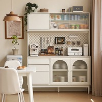Rachel FAS-Graded Solid Liriodendron Wood Sideboard Buffet/Coffee Station 125cm