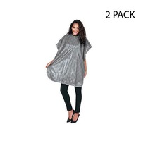 Betty Dain Moroccan Shampoo Cape Velc - Silver - 2 Units