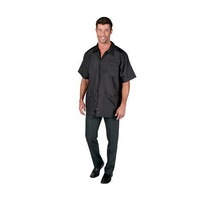 Betty Dain Nylon Barber Jacket Black - XL
