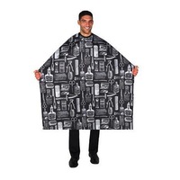 Betty Dain Vintage Barber Cutting Cape - Black
