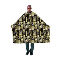 Betty Dain Vintage Barber Cutting Cape - Gold