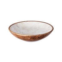 Flores Neutral Salad Bowl