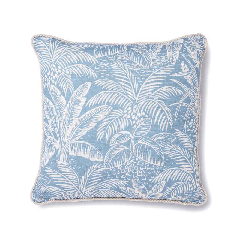 Buy Valley Cushion Blue MyDeal