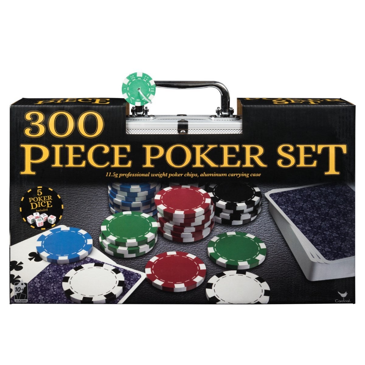 Cardinal Poker Set 300 Piece With 11.5g Chips In Tin