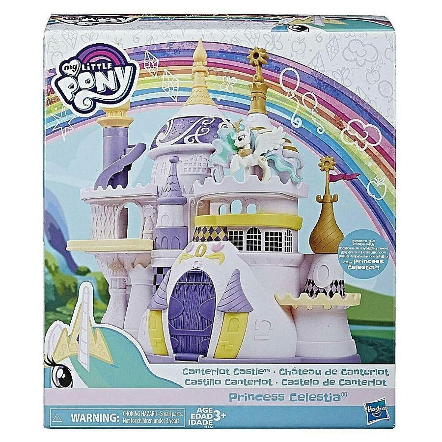 Buy My Little Pony Canterlot Castle With Figure - MyDeal