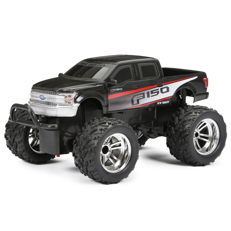 Buy New Bright Radio Control 1:18 Scale Ford F-150 Black Batteries ...