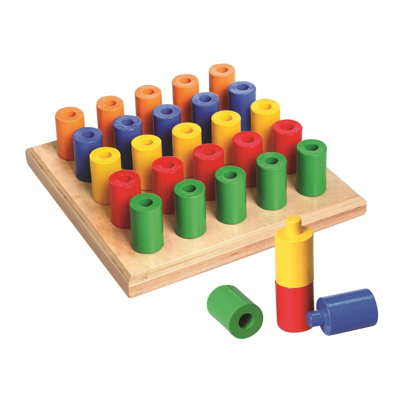 Buy Wooden Peg & Stack - MyDeal