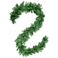 Balsam Pine Needle Christmas Garland With 240 Tips - 2.7m