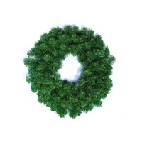 Balsam Pine Needle Christmas Wreath With 200 Tips - 58cm