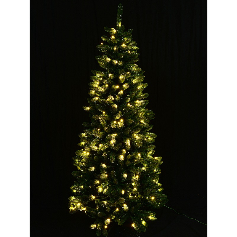 Buy Pine Gorge Pre-Lit Christmas Tree With 602 Tips & 250 Warm White ...