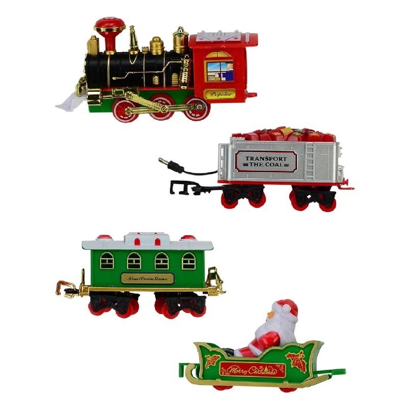 Buy Santa Christmas Train In Your Christmas Tree Train 12 piece set