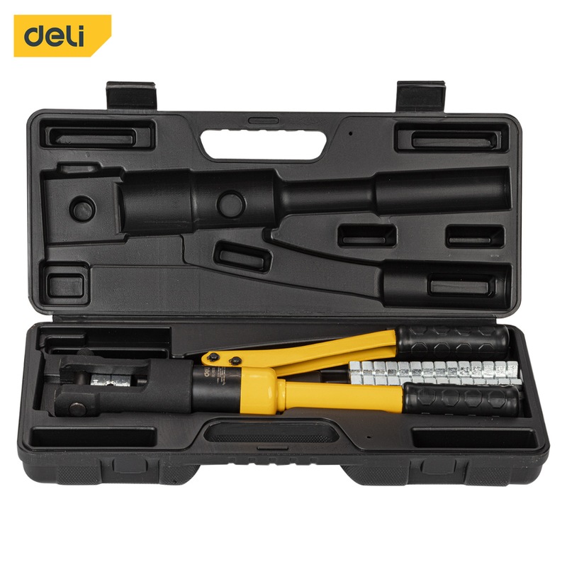 Buy Deli 10-120mm Hydraulic Crimper Edl-yq120 70kn Crimping Pliers - Mydeal