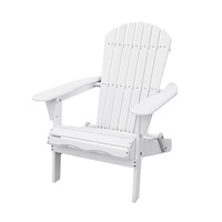 Adirondack Folding Chair-White